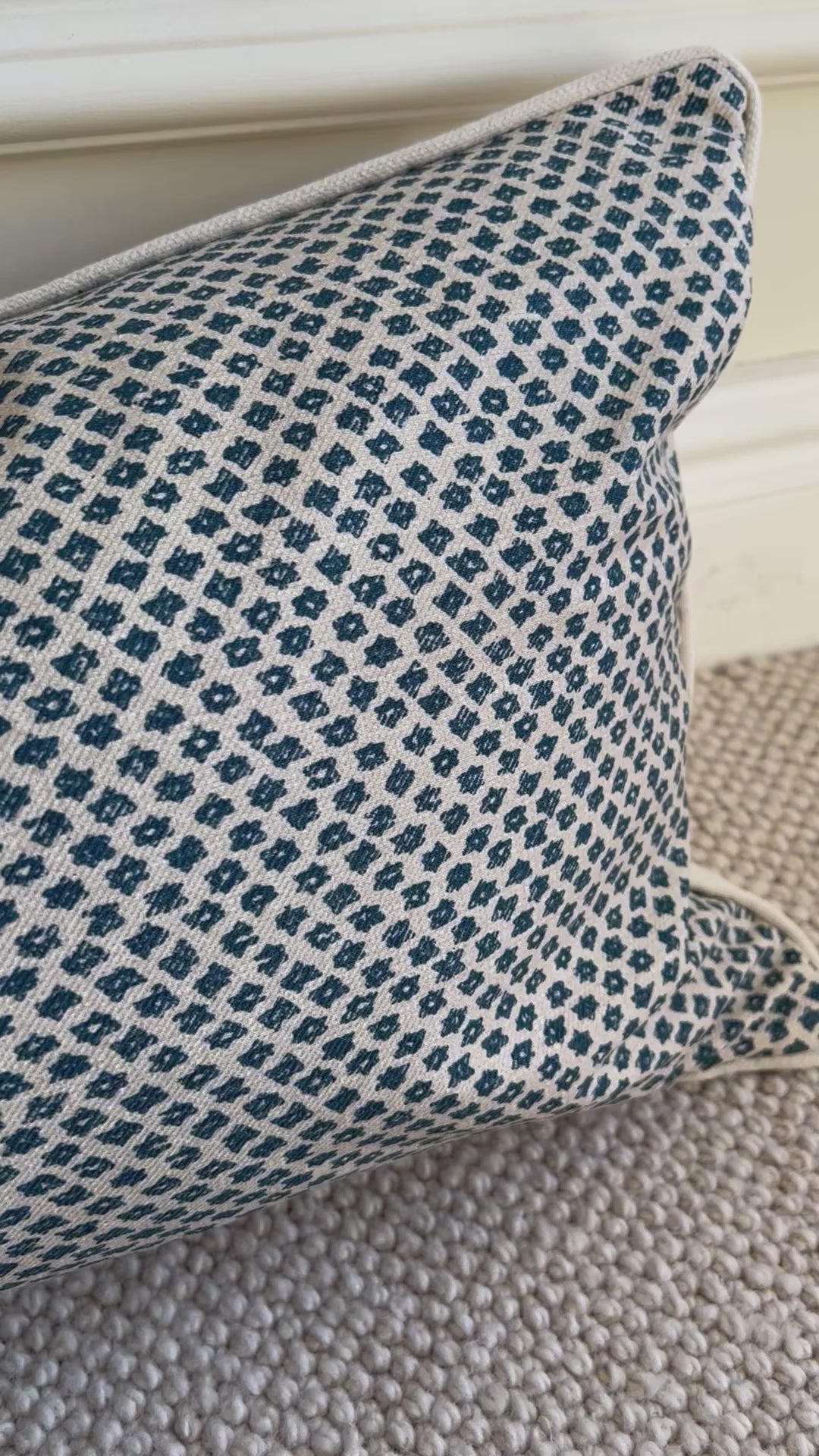 ‘Bigger Than the Baby’ Fermoie Marden Cushion