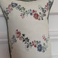 ‘Bigger Than the Baby’ Vine Flowers Cushion