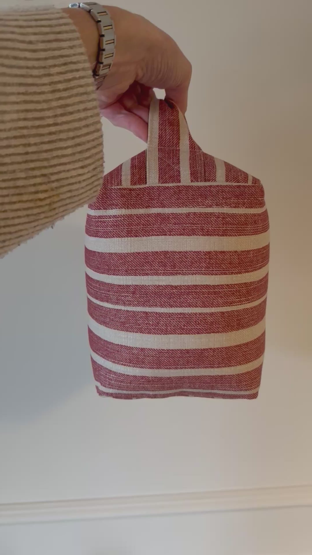 York Stripe Doorstop