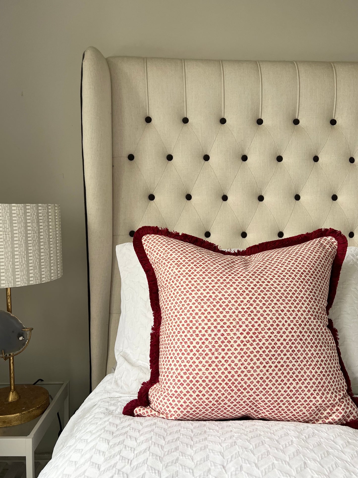 Fermoie Marden Fringed Cushion 50 x 50cm